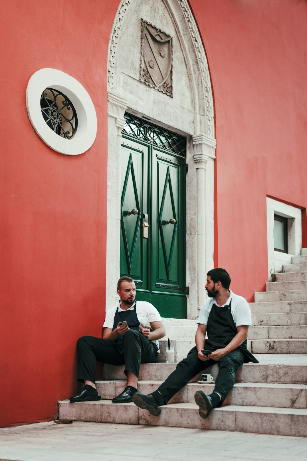 croatian entrepreneur reviewing documents